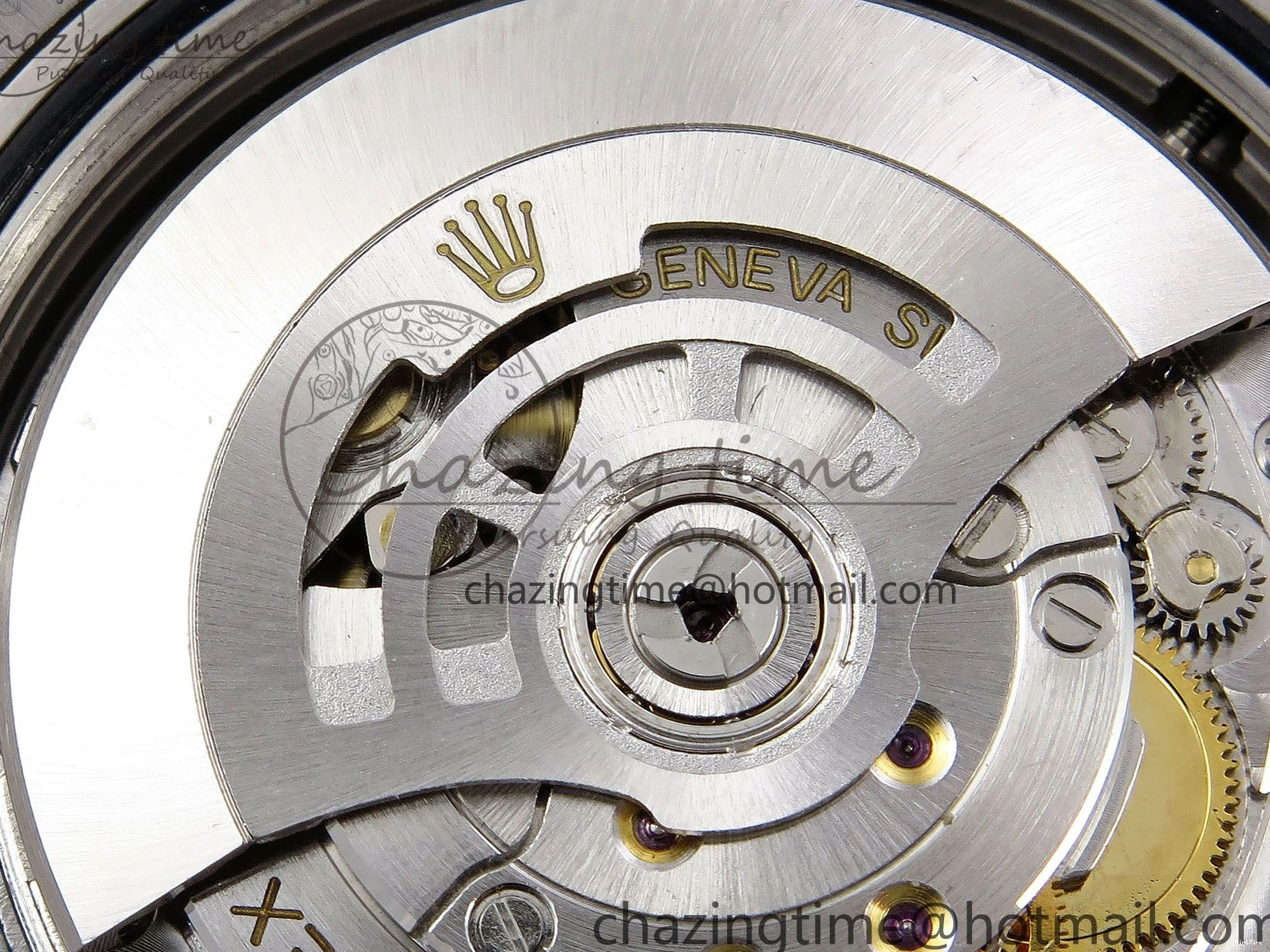 MiroTime 0108 DayDate 40 SS JDF 904L Steel White Roman Dial on President Bracelet VR3255 V3 (Gain Weight) Resilient 1424